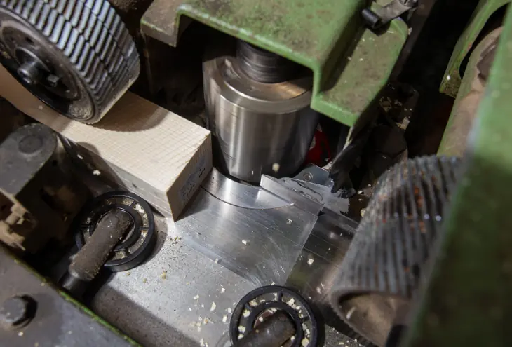 Vierseiter, Hobeln, Zuschneiden